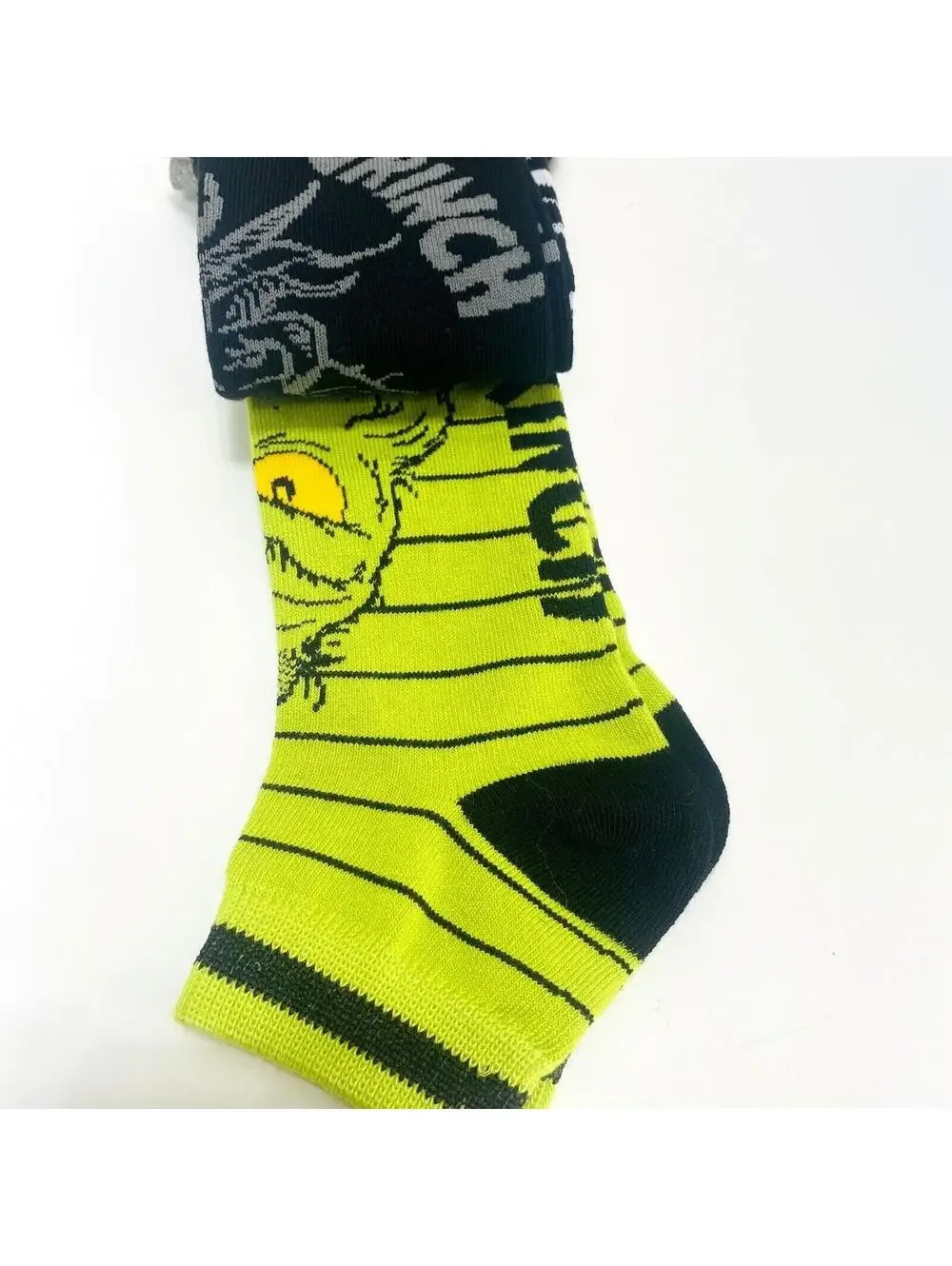 Dr. Seuss The Grinch Christmas Socks 3-Pack Unisex Festive Ankle Holiday Gift Ne